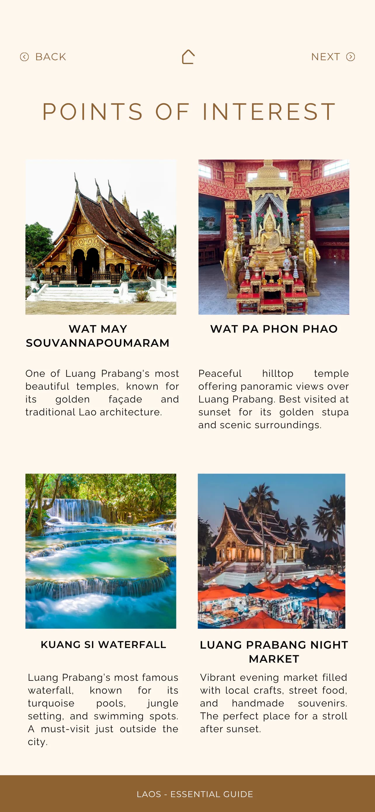 Laos · Aperçu page