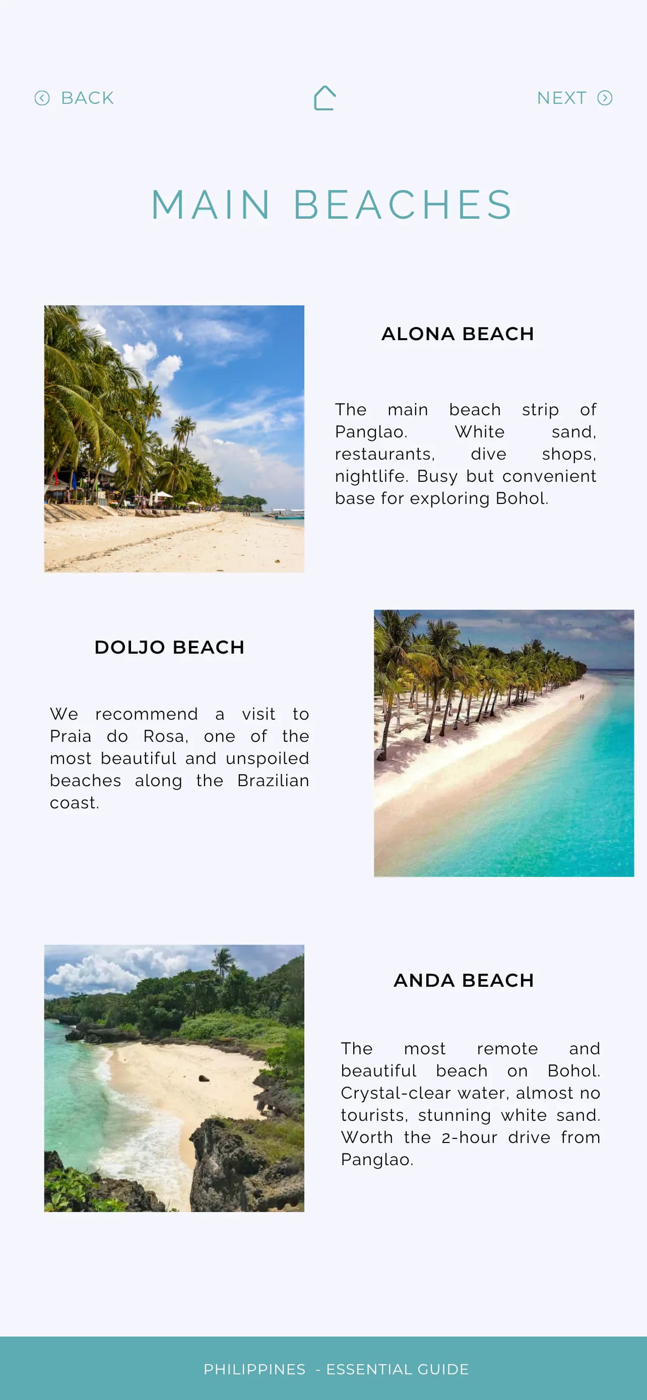 Philippines · Aperçu page