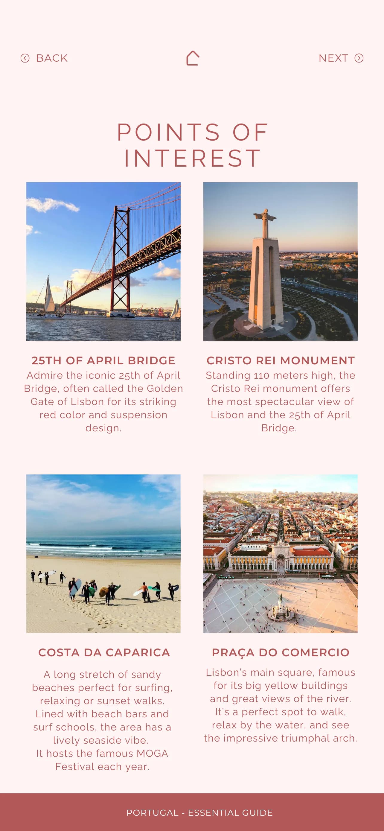 Portugal · Aperçu page